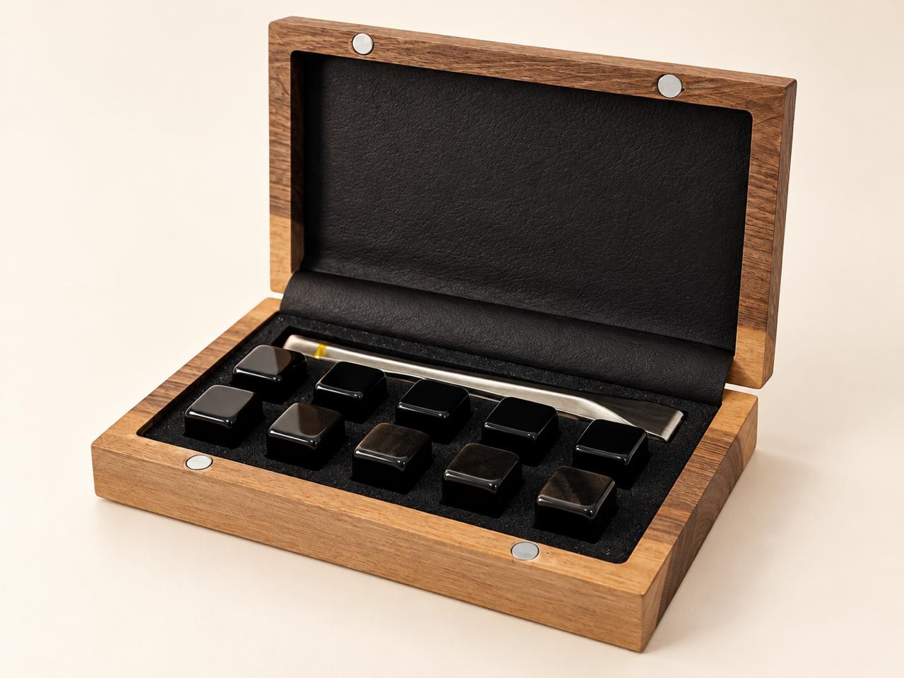 Premium Whiskey Cooling Stones Set